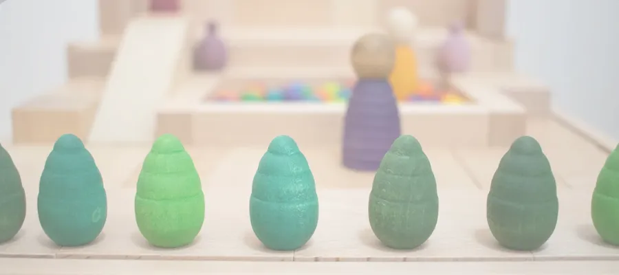 積み木ドールハウス